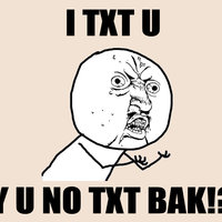 Y U NO