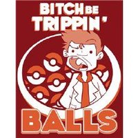Trippin balls face