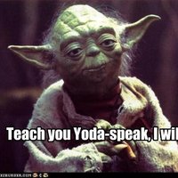 Yodaspeak