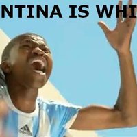 Argentina is white