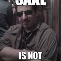 Unimpressed Saal