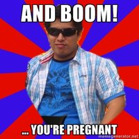 Boom Pregnant!