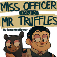 Miss Officer and Mr Truffles