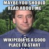 Maybe you should read about me. Wikipedia is a good place to start. Maybe you should read about me. Wikipedia is a good place to start.