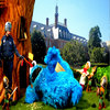 Cookie Monster gets Pepper Sprayed Cookie Monster gets Pepper Sprayed