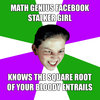 Math Genius Facebook Stalker Girl Math Genius Facebook Stalker Girl