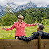 Angela Merkel and Barack Obama at G7 Summit