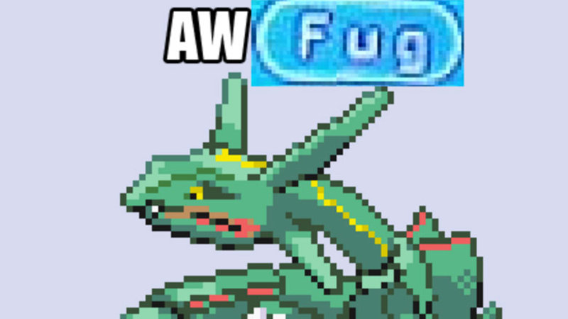 Rayquaza's "Fug"