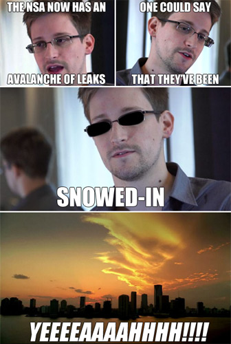 Your Snowden Pun Has Finally Arrived