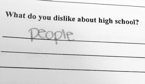 Highschool-dislike