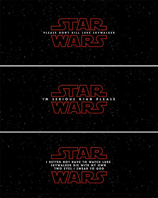 How Star Wars Fans Read <i>The Last Jedi</i> Poster