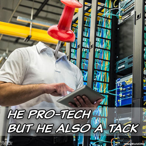 The New IT Guy Sure Is Weird
