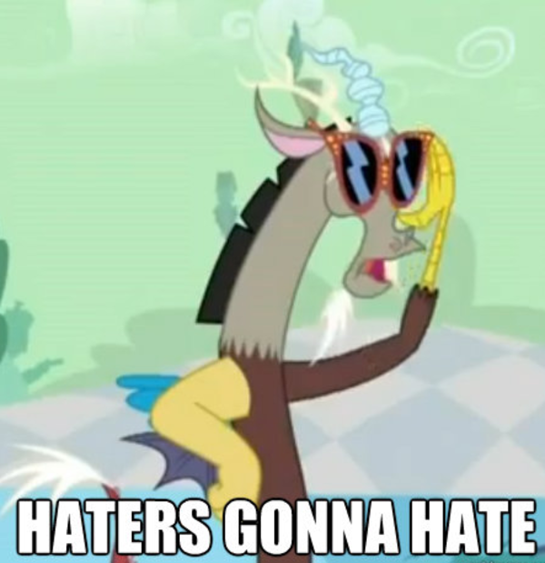 [Image 178586] Haters Gonna Hate Know Your Meme