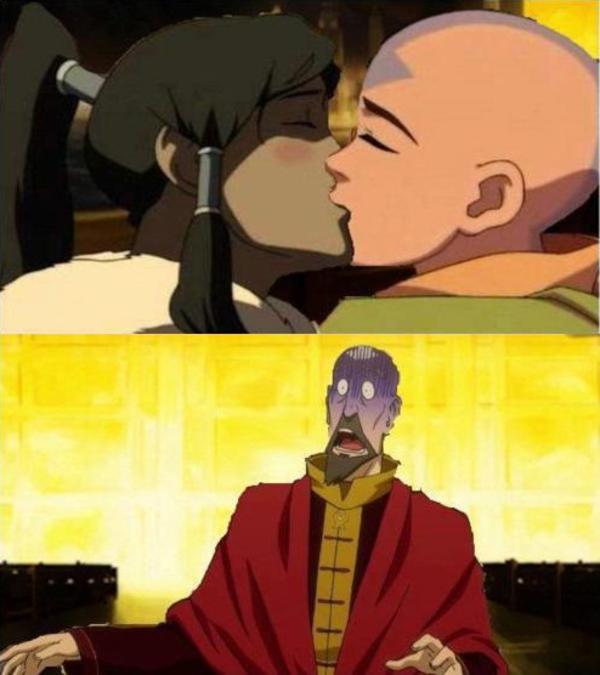 [Image - 323802] | Crying Bolin / Kissing Korra | Know Your Meme