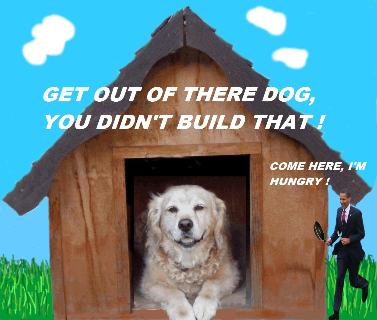 In The Dog House Obama the Eater of Dogs Know Your Meme