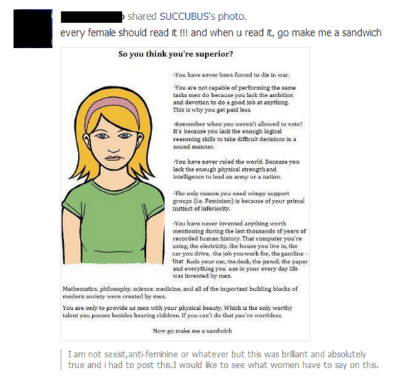 Female inferiority essay 06 image