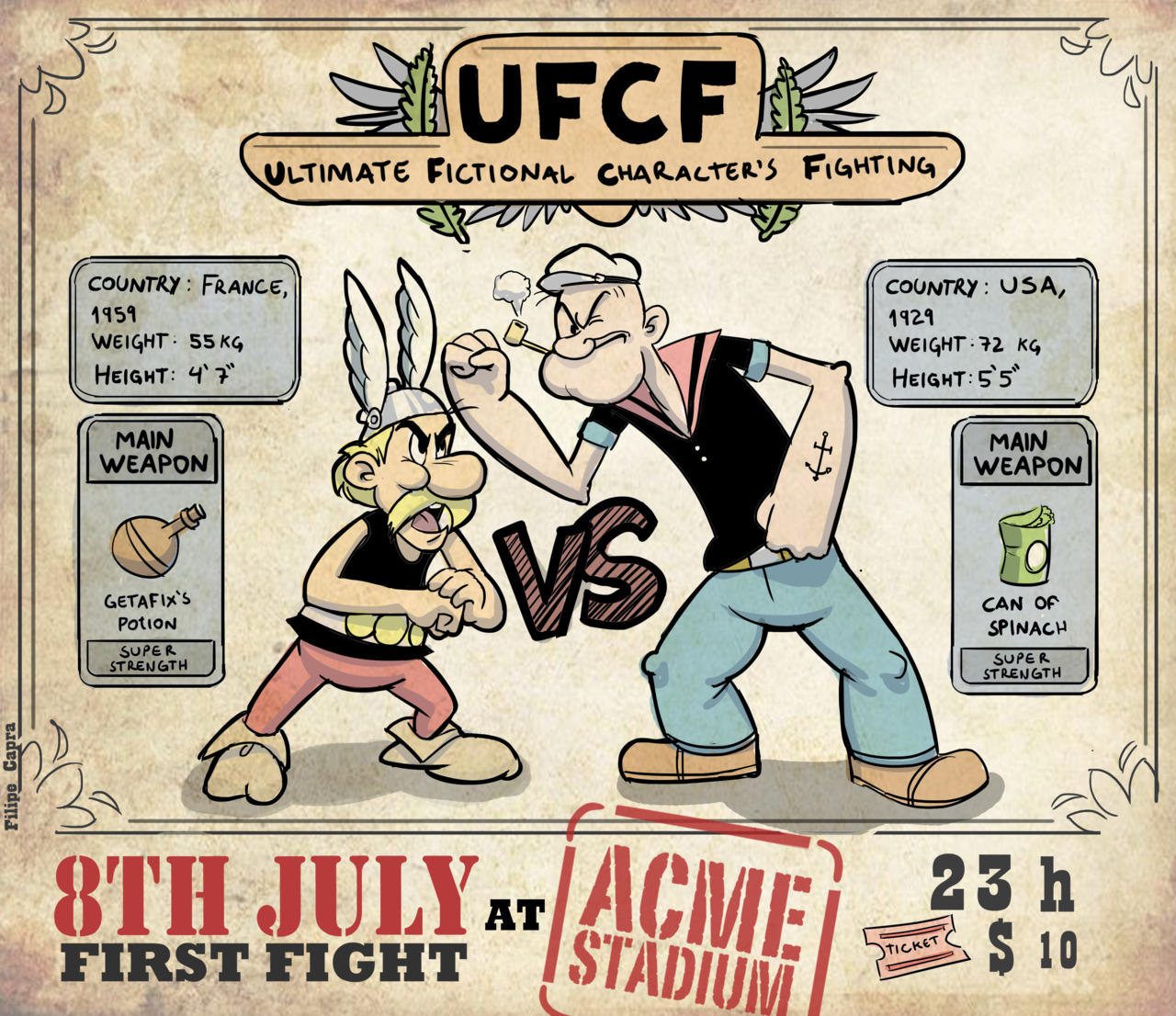 Popeye vs. Asterix Popeye The Sailor Man Know Your Meme