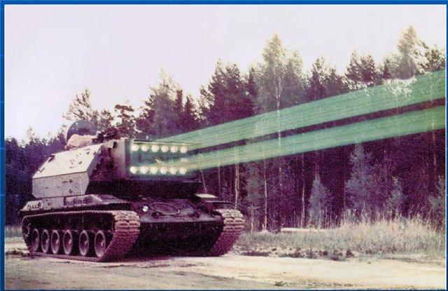 Soviet Lazer Tank (1K17 "Szhatie") | Know Your Meme