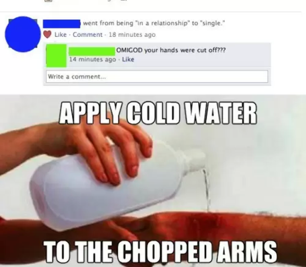 Do You Treat A Burn With Cold Water at Christopher Lorenz blog