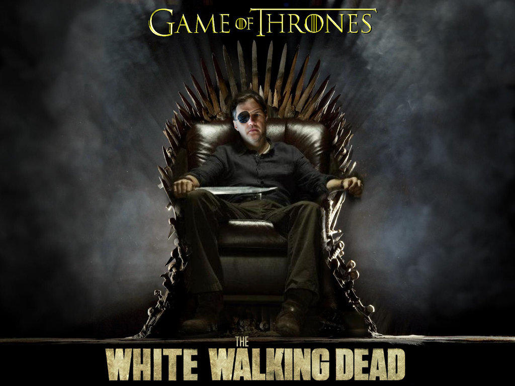 Game of The White Walking Dead The Iron Throne Know