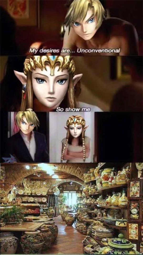 Fifty Pots of Link The Legend of Zelda Know Your Meme