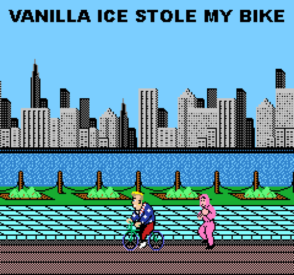 Vanilla Ice stole my bike | Nigga Stole My Bike | Know Your Meme