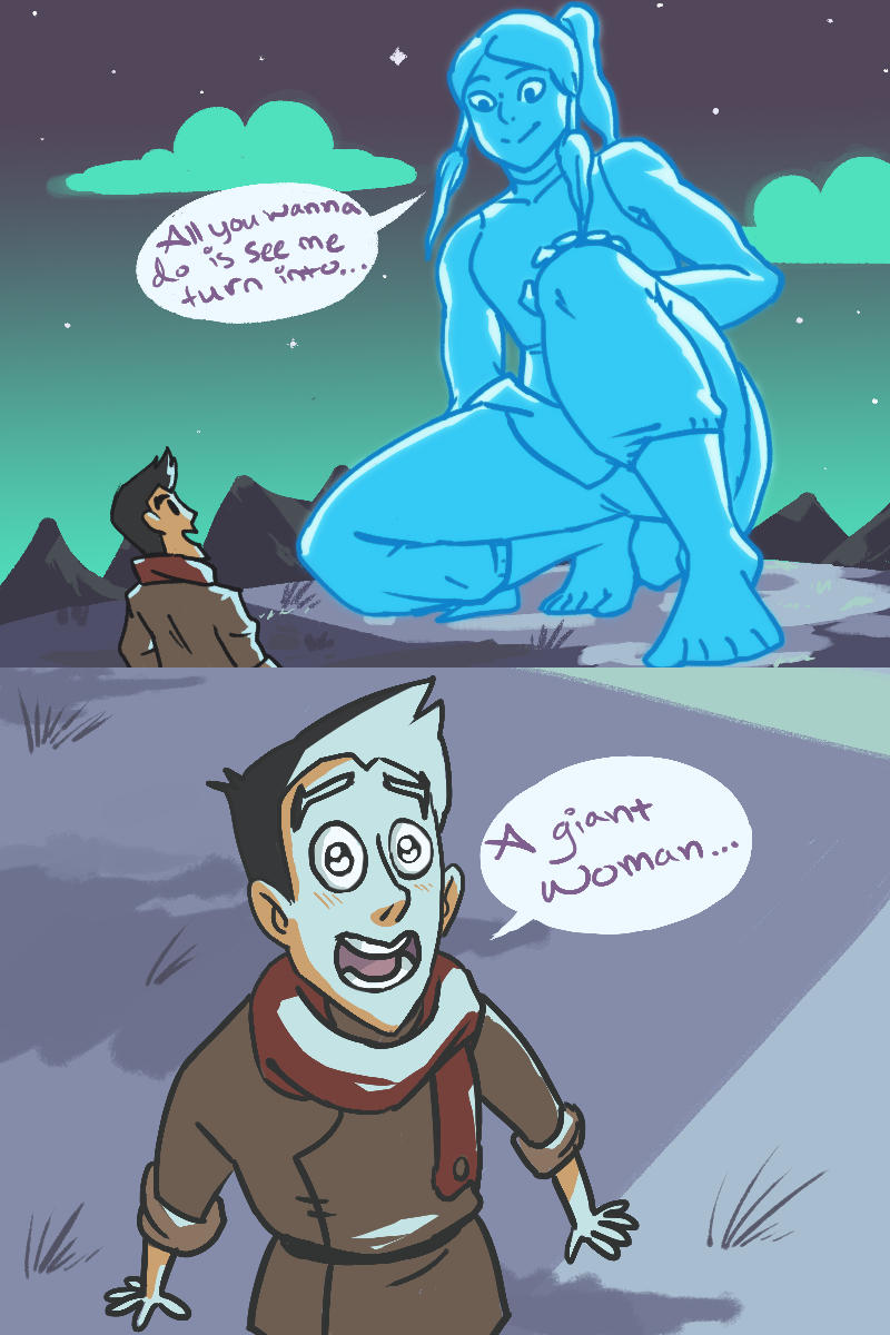 Giant Woman Avatar The Last Airbender / The Legend of