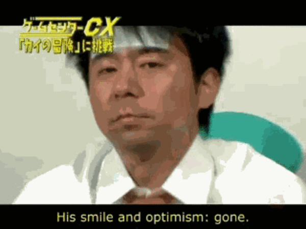 His Smile And Optimism Gone
