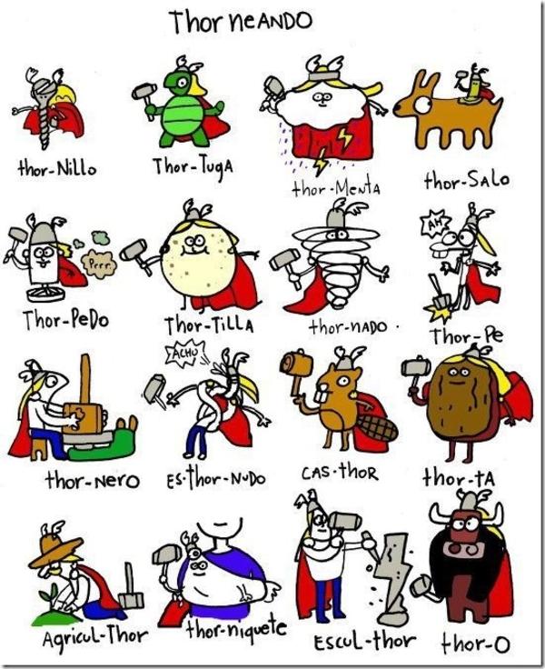 Thor Pun doodles Thor Puns Know Your Meme