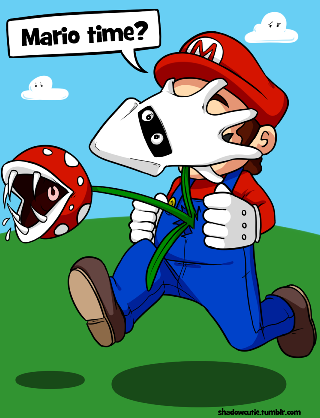 Based of a Mario bootleg's "Game Over" screen. Vinesauce Know Your Meme