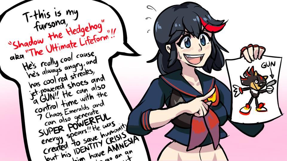 Ryuko S Fursona Kill La Kill Know Your Meme