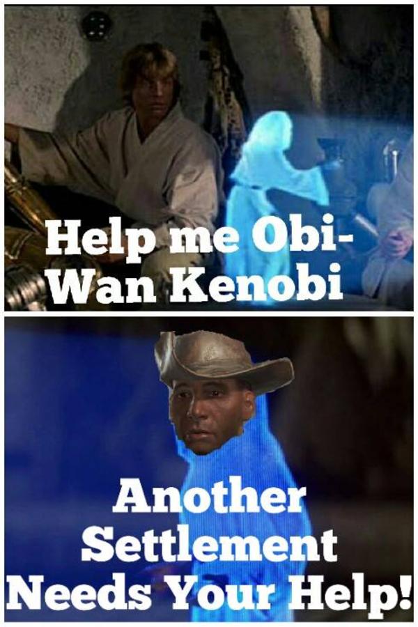 Starring R2Codsworth Another Settlement Needs Our Help Know Your Meme