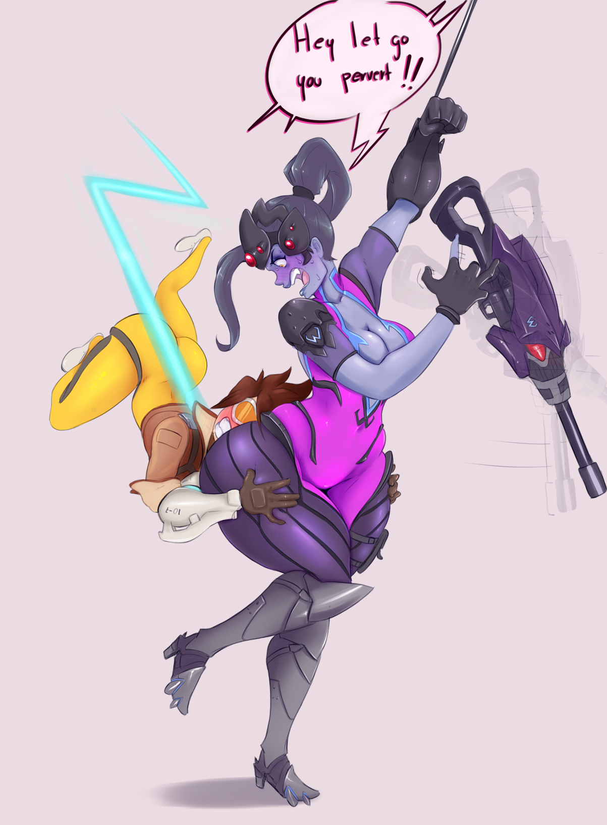 Overwatch tracer and widowmaker Overwatch tracer and widowmaker