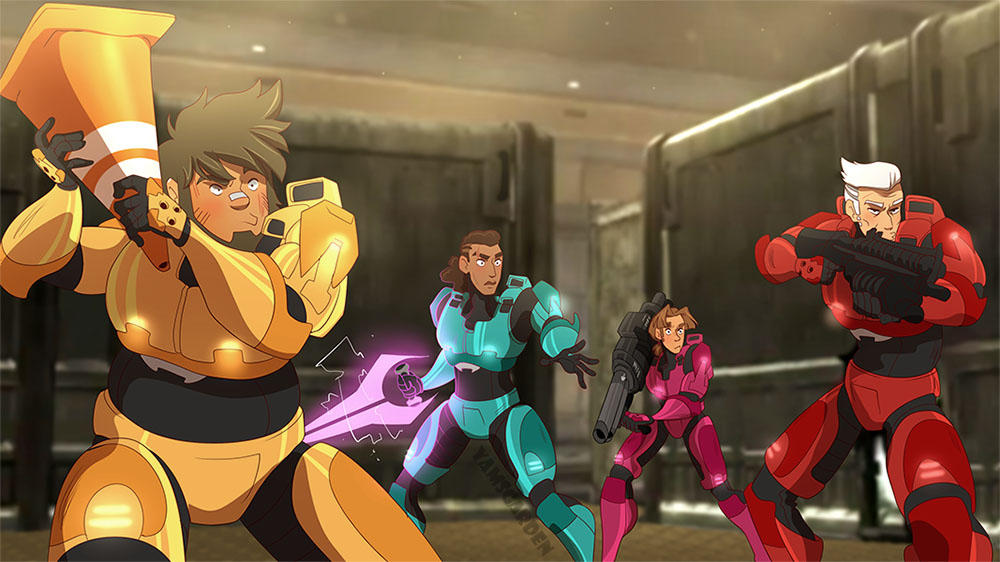 "I don't know I never hit a girl in my life!" Red vs. Blue Know