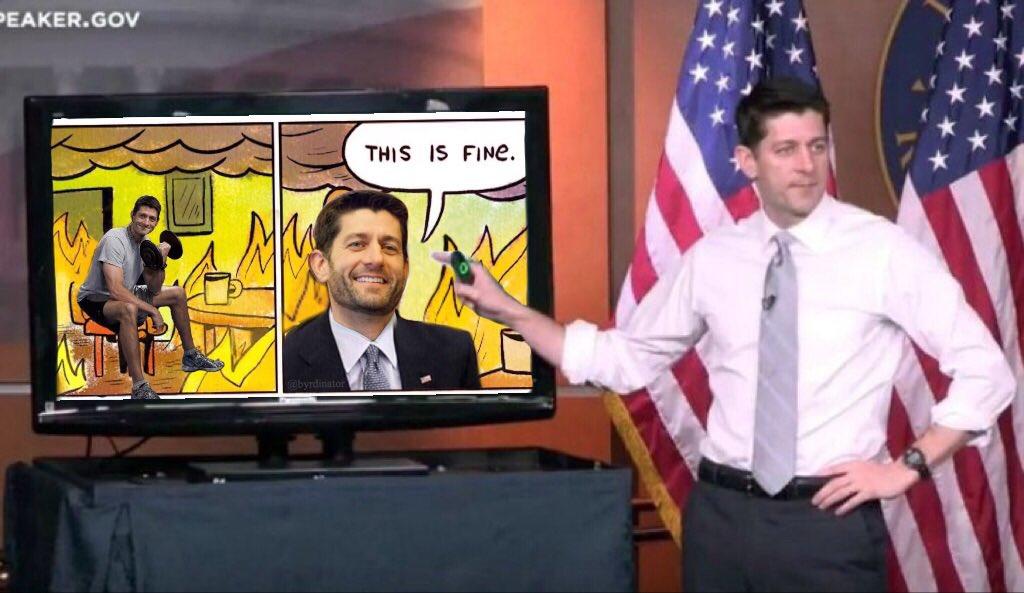 this is fine meme template this is fine paul ryan s powerpoint presentation know this is fine meme template this is fine paul ryan s powerpoint presentation know