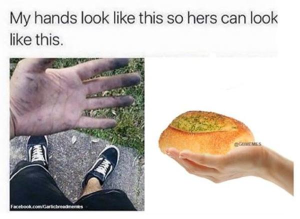 Garlic Bread | My Hands Look Like This | Know Your Meme
