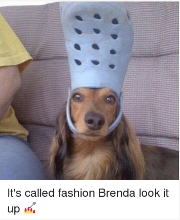 It's called fashion brenda look it up "It's Called Fashion Look It Up