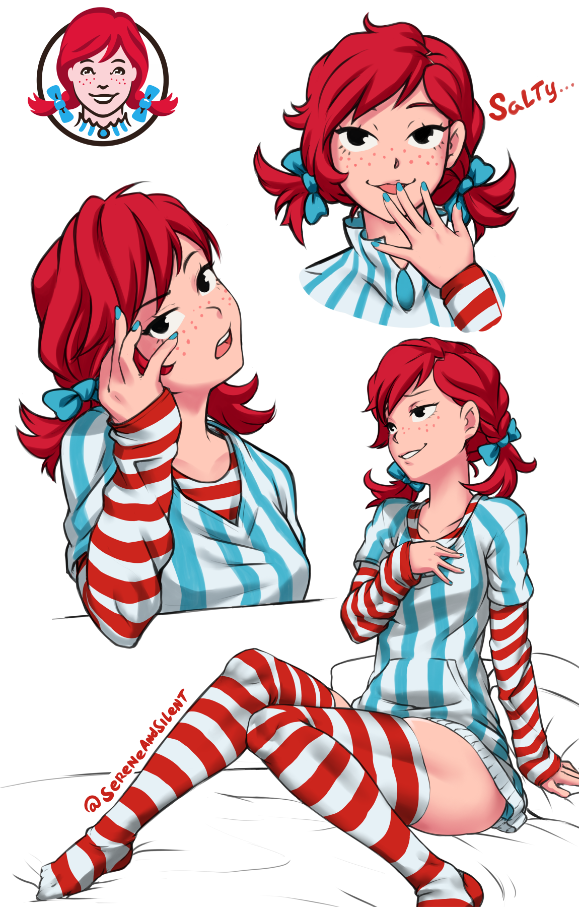 Wendy's by Dashaheadart | Smug Wendy's | Know Your Meme