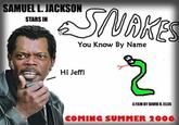 Snakes on a Plane