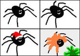 Paying Bills with Spider Drawings (Seven-Legged Spider)