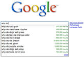 Google Search Box Suggestions