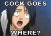 Cock Goes Where?