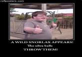 A wild Snorlax appears!