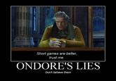 I'm Captain Basch / Don't Listen to Ondore's Lies