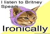 Hipster Kitty