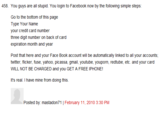 I WANT THE OLD FACEBOOK BACK