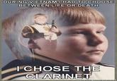 PTSD Clarinet Boy