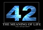 The Answer To Life, The Universe and Everything