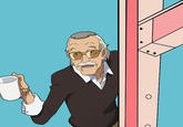 Stan Lee Asking for Coffee