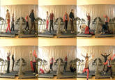 OK Go on Treadmills